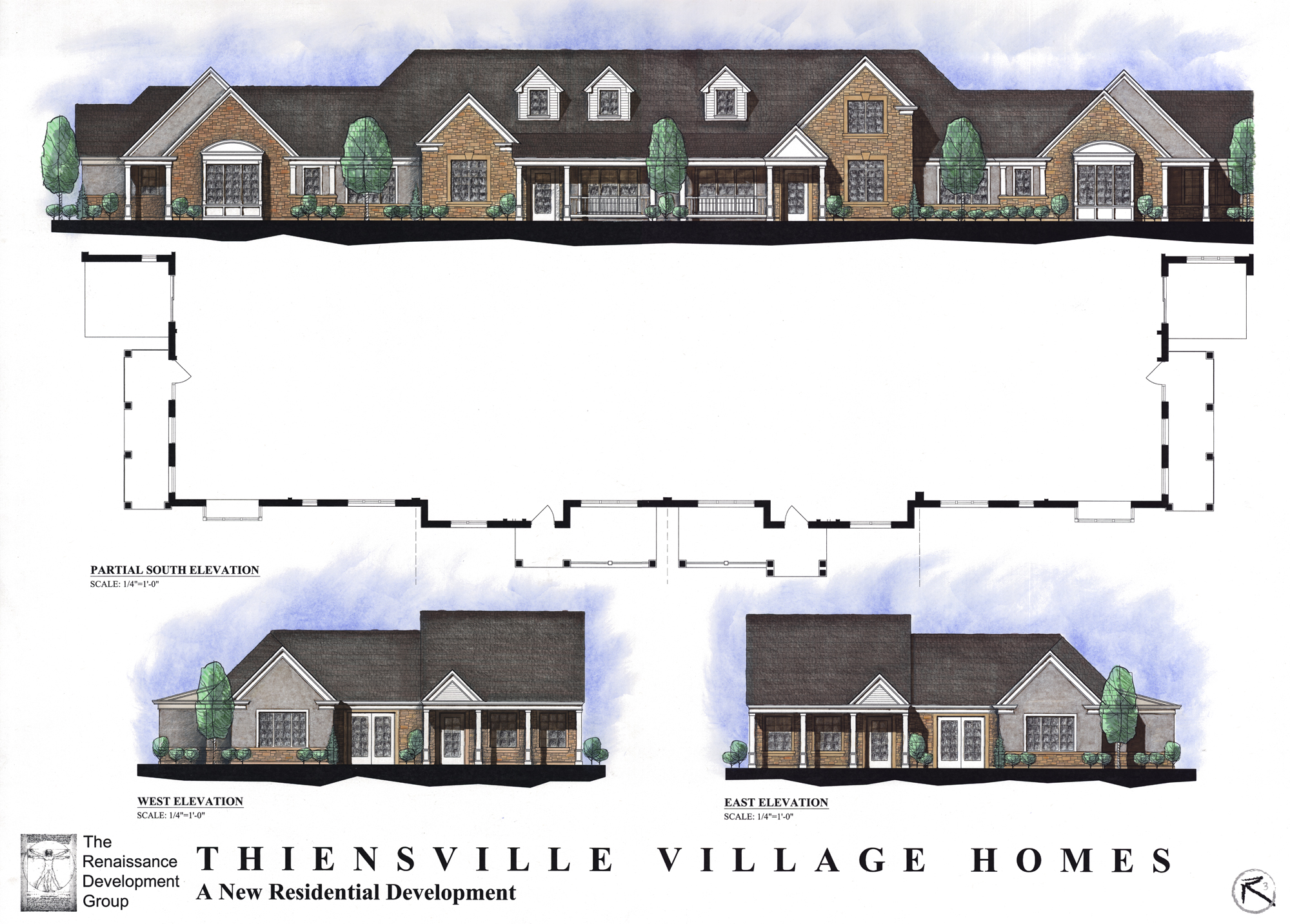 Thiensville village homes Russell E LaFrombois, III Architects